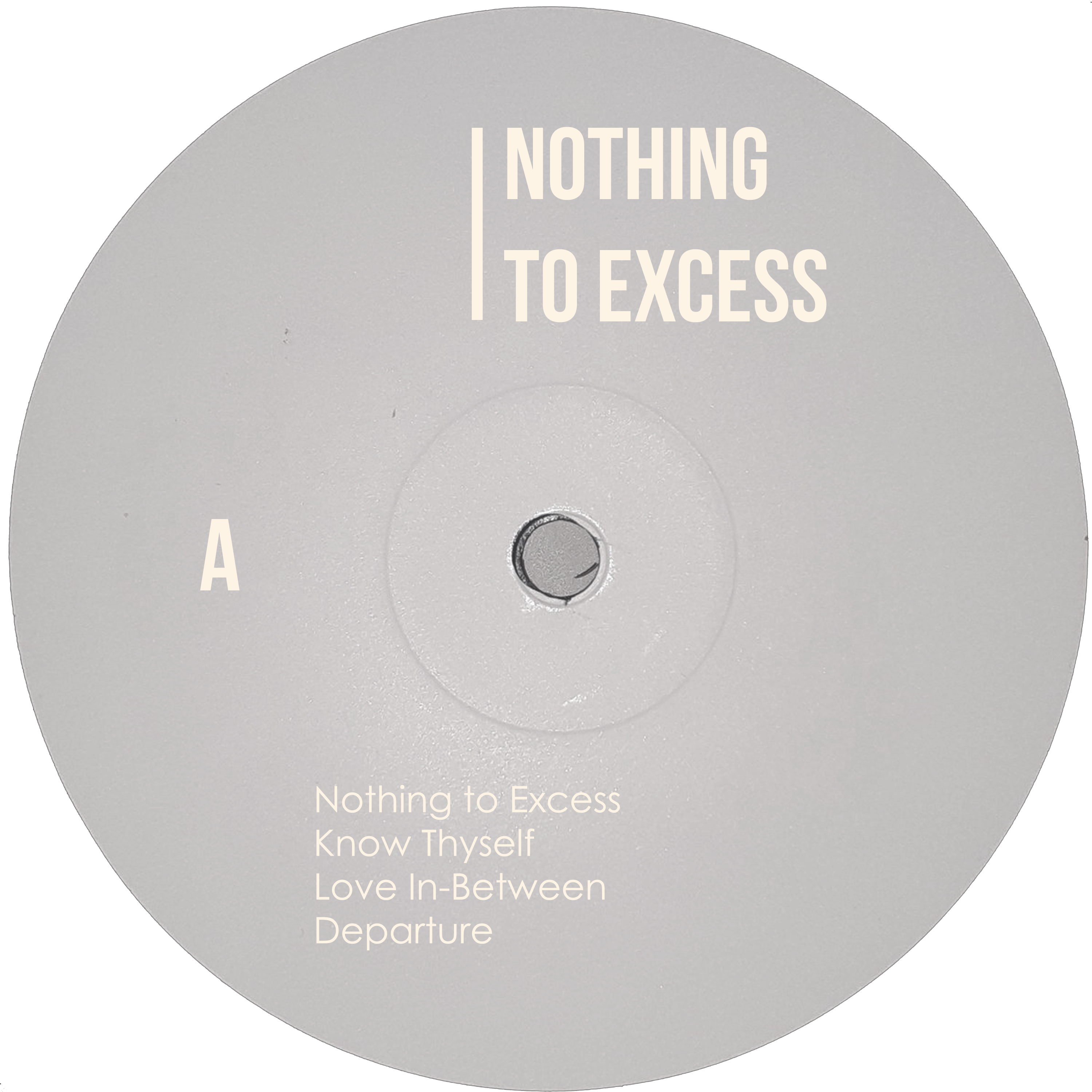Vinyl label sticker A